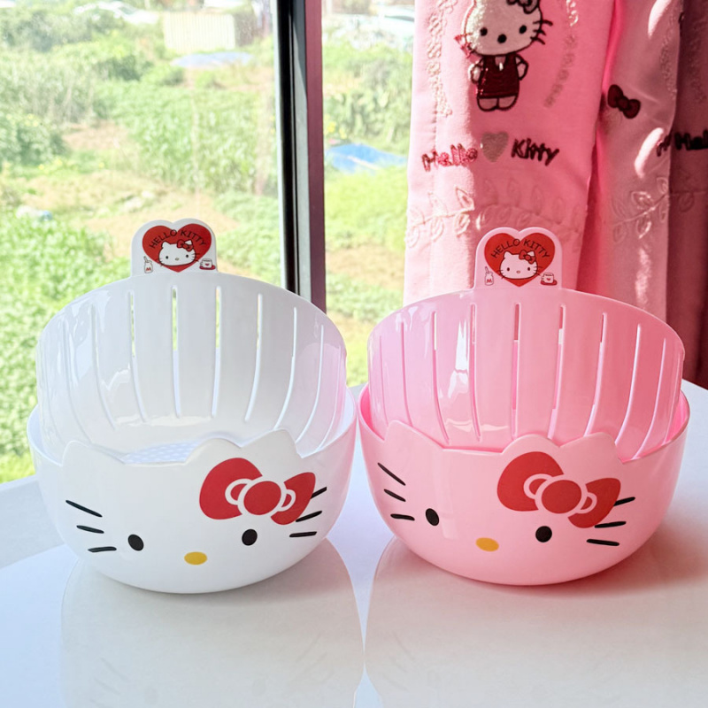 Wedding Hampers - Panier égouttoir double couche Hello Kitty,