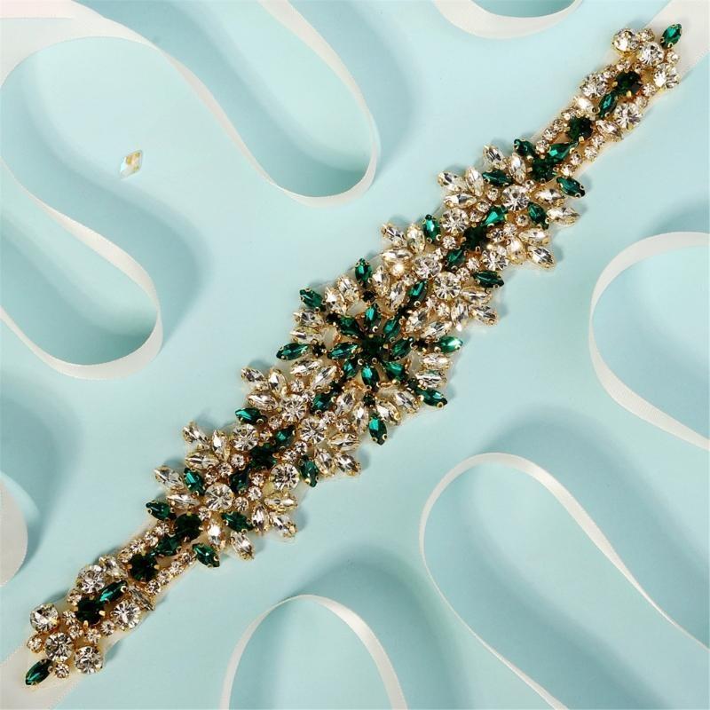 Bridal Sash Ribbon - Ceinture mariée luxueuse en 652F, pour
