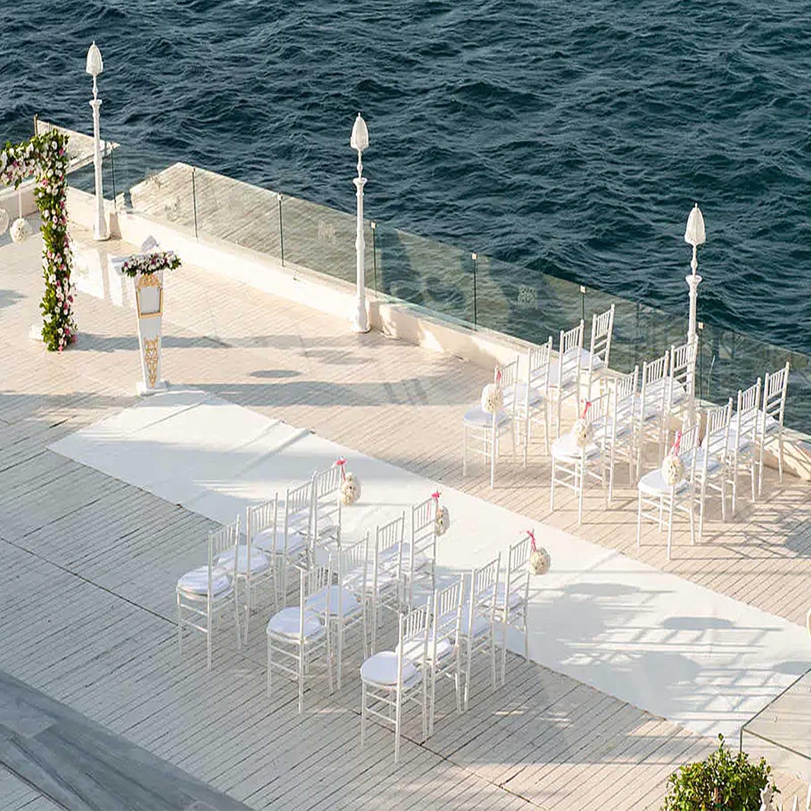 Tapis de mariage durable, adap - Aisle Runner White avis et prix