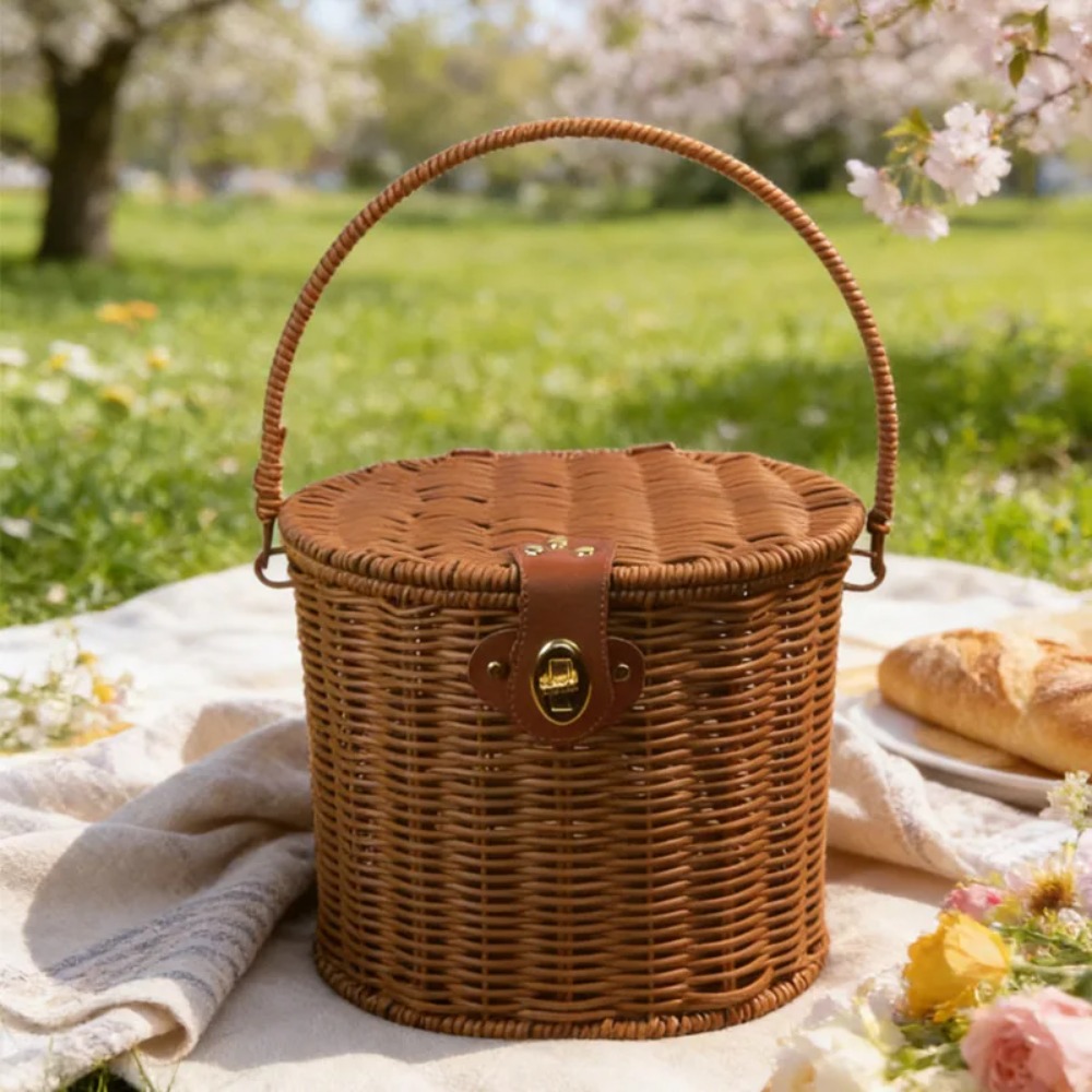 Panier tissé à la main avec co - Wedding Hampers avis et prix
