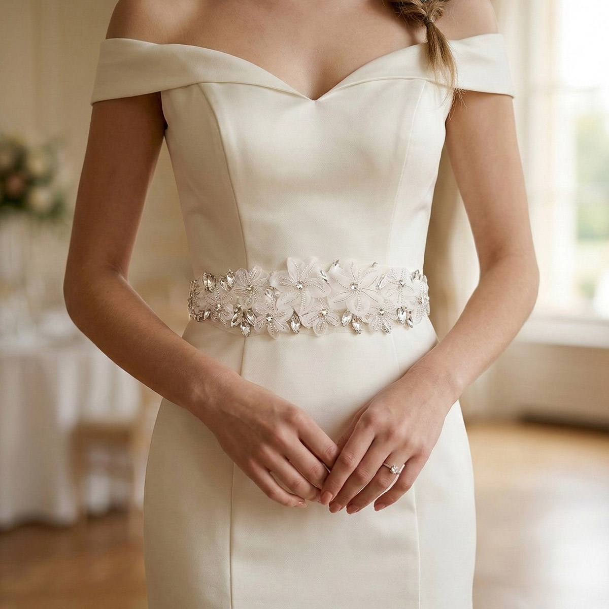 Ceinture de mariée romantique  - Bridal Sash Ribbon avis et prix