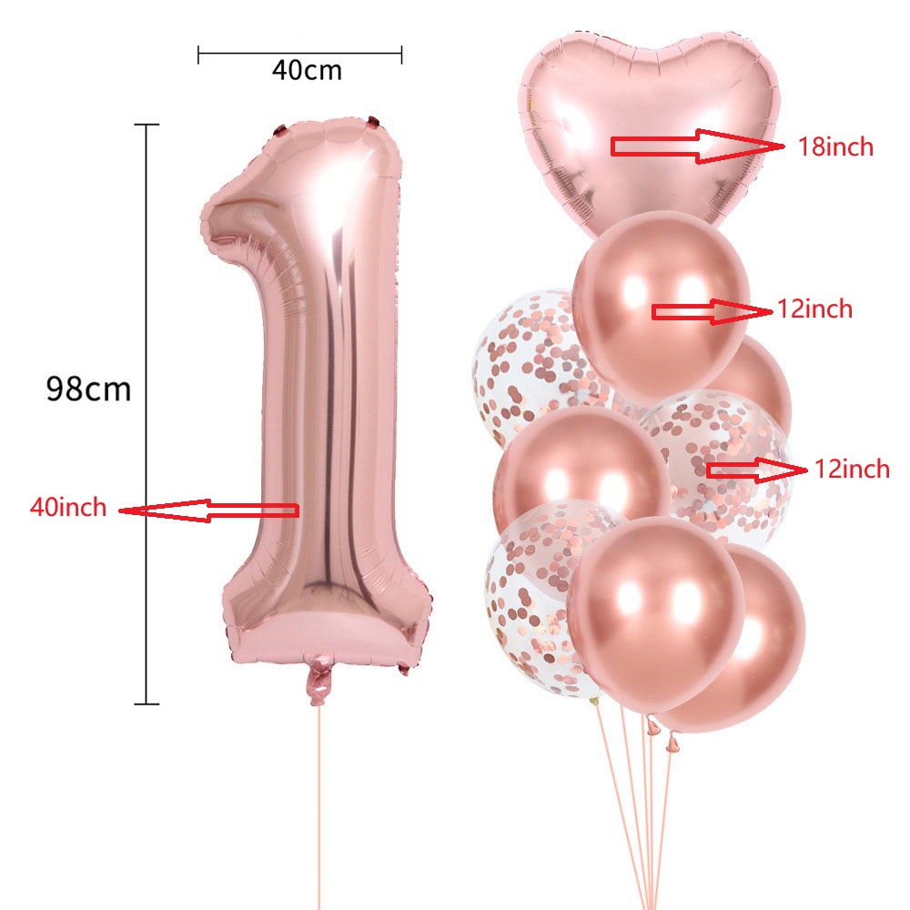 Ensemble de ballons numériques - Wedding Ceremony Supply avis et prix