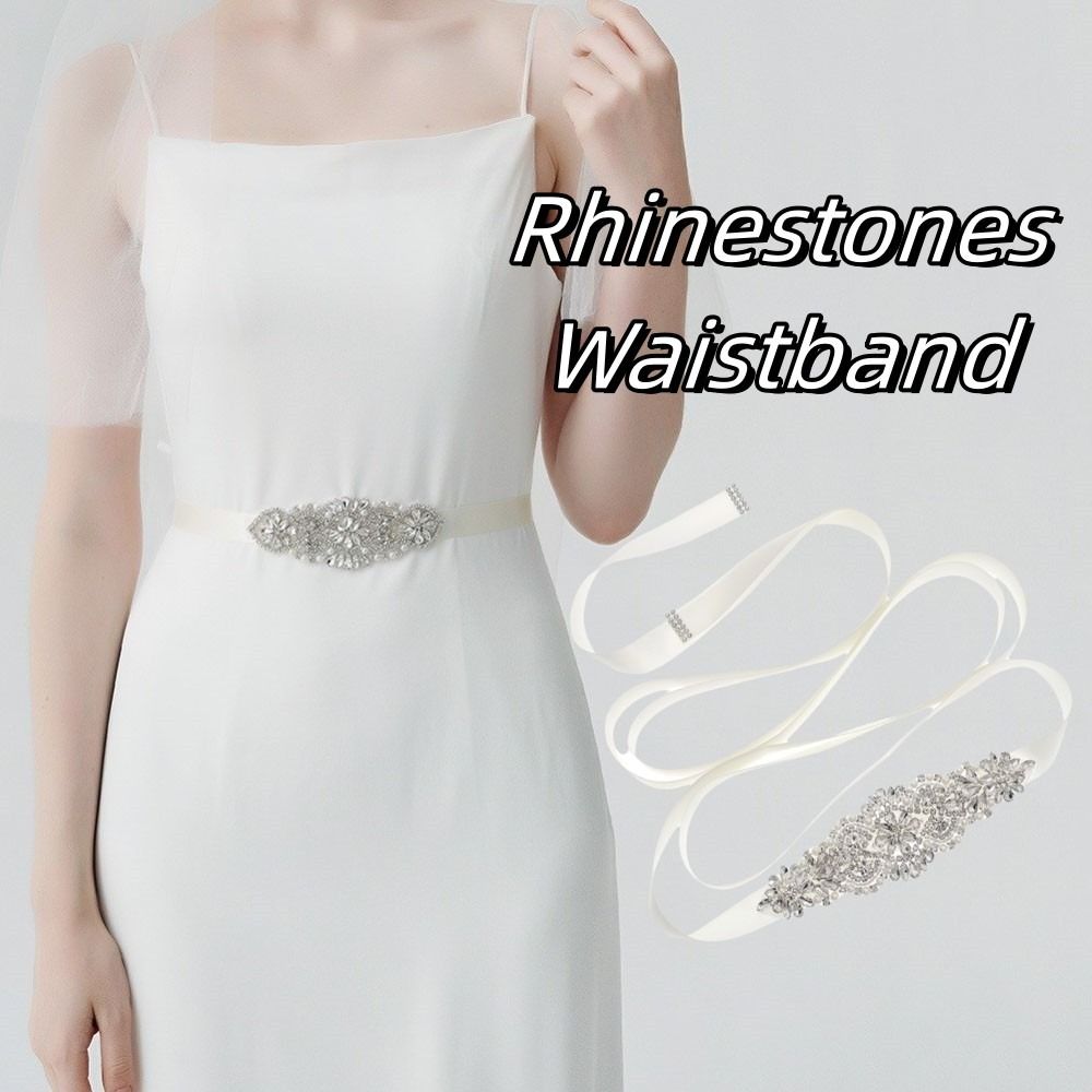 Ceinture de mariée longue styl - Bridal Sash Ribbon avis et prix