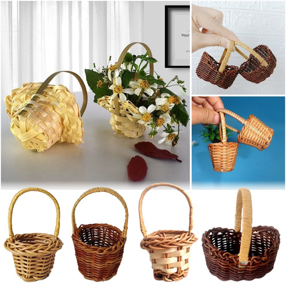 Mini paniers à fleurs tressés  - Wedding Hampers avis et prix