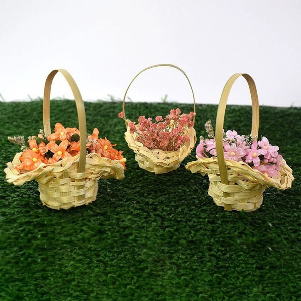 Mini paniers à fleurs tressés  - Wedding Hampers avis et prix