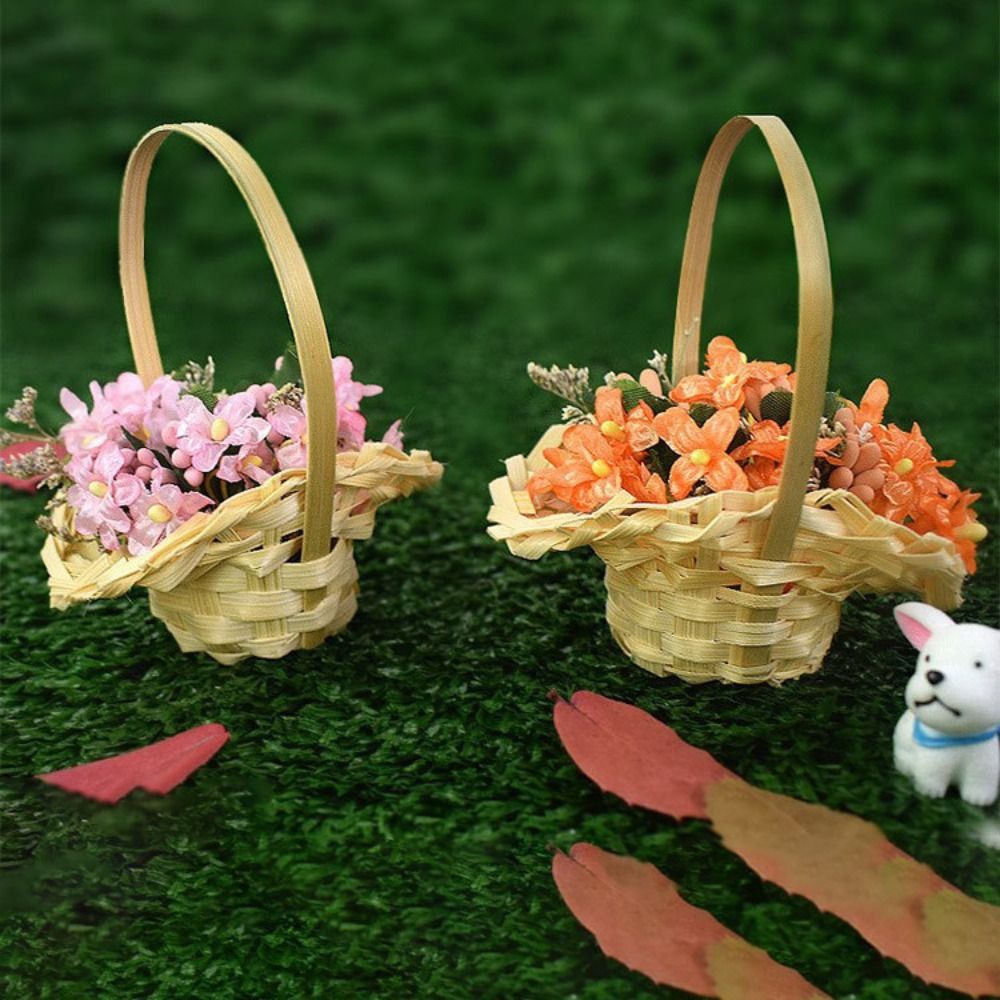 Mini paniers à fleurs tressés  - Wedding Hampers avis et prix