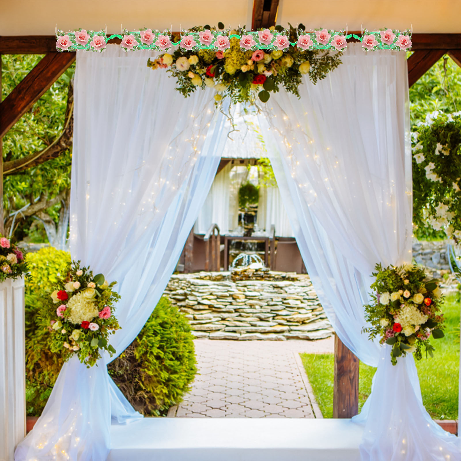 1 ensemble de guirlande en mou - Wedding Floral Supply avis et prix