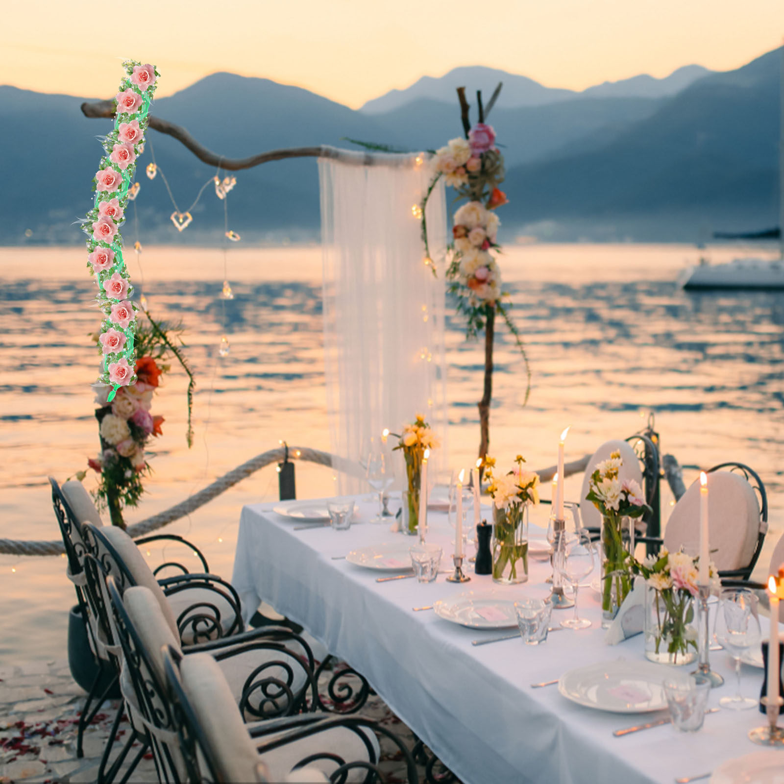 1 ensemble de guirlande en mou - Wedding Floral Supply avis et prix
