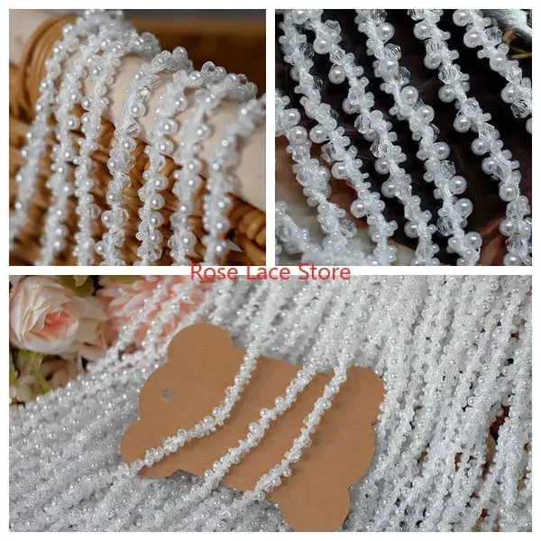 Garniture en dentelle perlée d - Bridal Sash Ribbon avis et prix