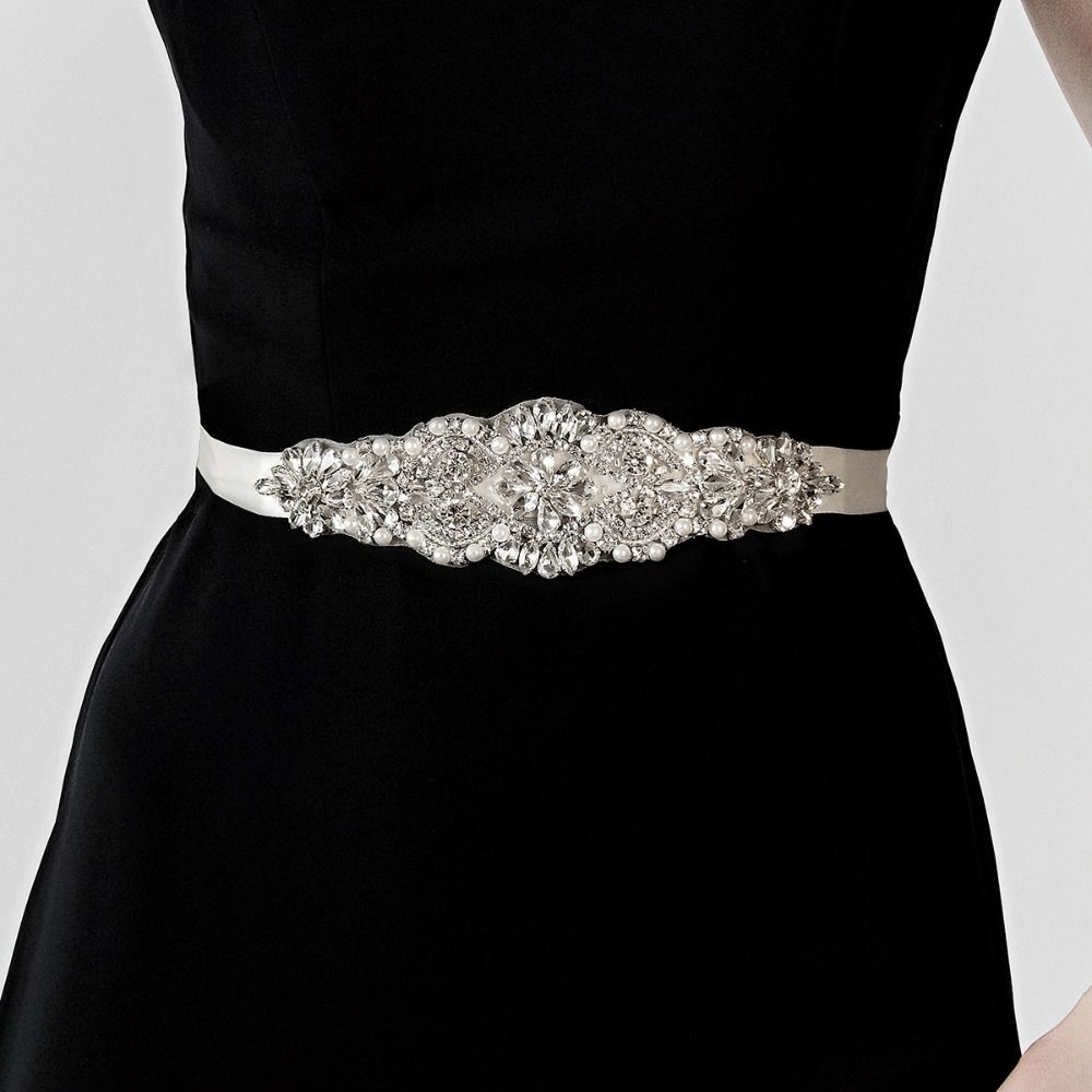 Ceinture de mariage en strass  - Bridal Sash Ribbon avis et prix
