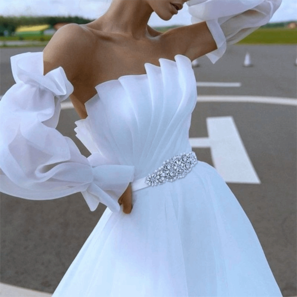 Ceinture de mariée en ruban te - Bridal Sash Ribbon avis et prix