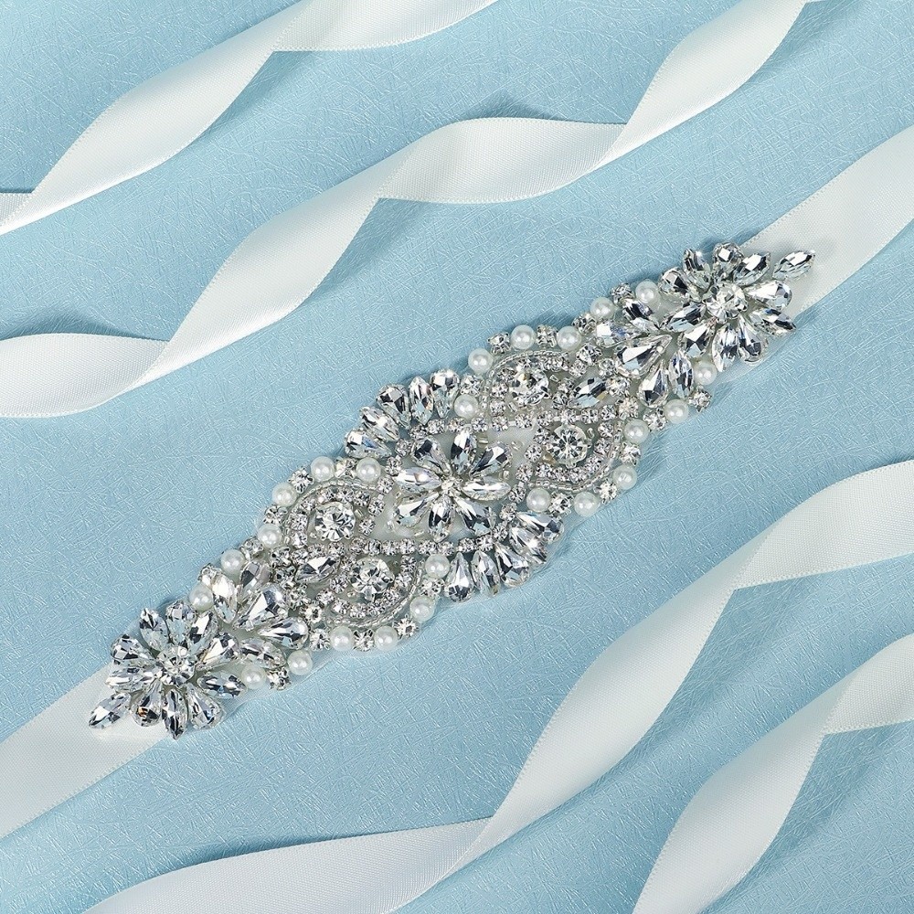 Ceinture de mariée en ruban te - Bridal Sash Ribbon avis et prix