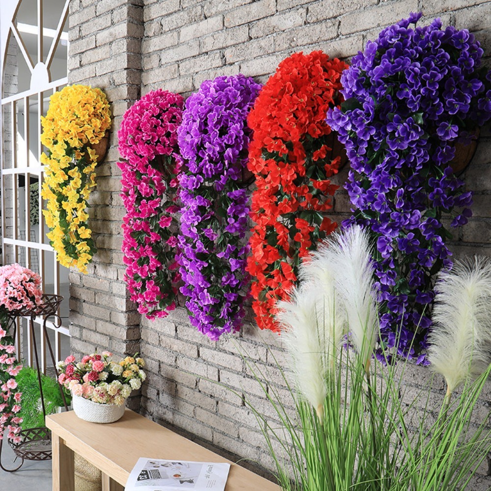 100CM Violet fleur artificiell - Wedding Hampers avis et prix