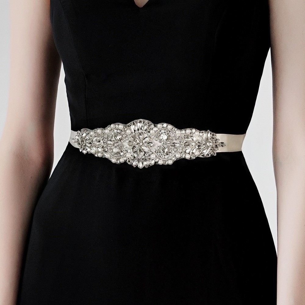 Ceinture de mariée longue arge - Bridal Sash Ribbon avis et prix