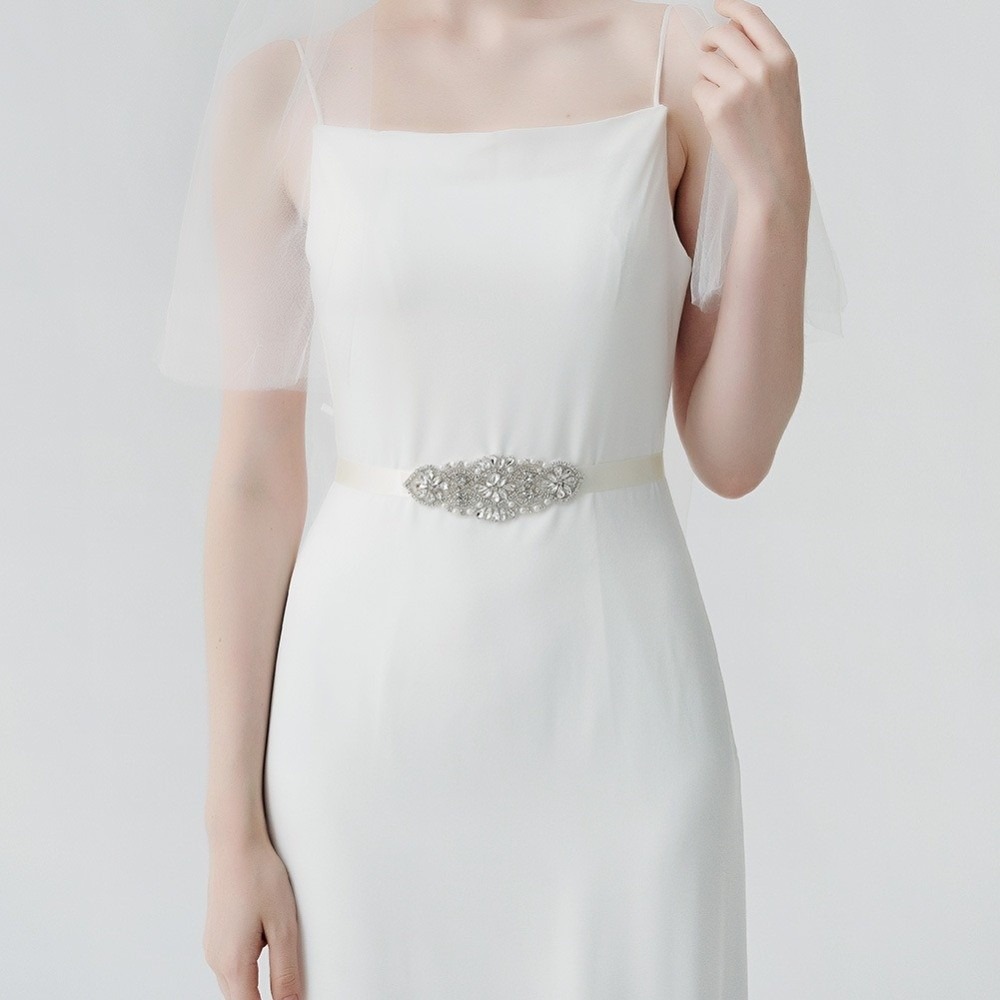 Ceinture de mariée en ruban te - Bridal Sash Ribbon avis et prix