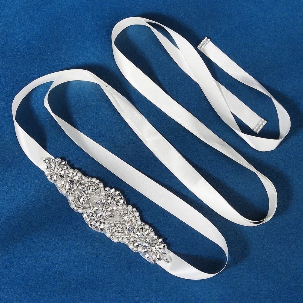 Ceinture de mariée en ruban te - Bridal Sash Ribbon avis et prix