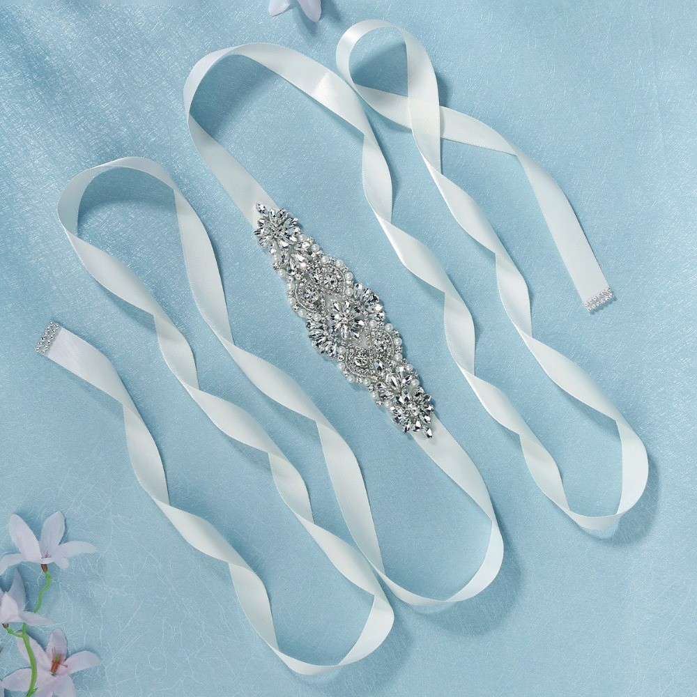 Ceinture de mariée en ruban te - Bridal Sash Ribbon avis et prix